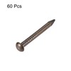 uxcell Small Tiny Hardware Brass Nails 2mmx20mm(DXL) for DIY Wooden