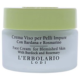 Lerbolario Burdock & Rosemary Face Cream for Blemished Skin 30 ml by El Erbolario