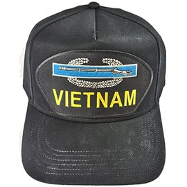 Vietnam Veteran U.S. Army W/Combat Infantry Badge CIB HAT - Black - Veteran Owned Business