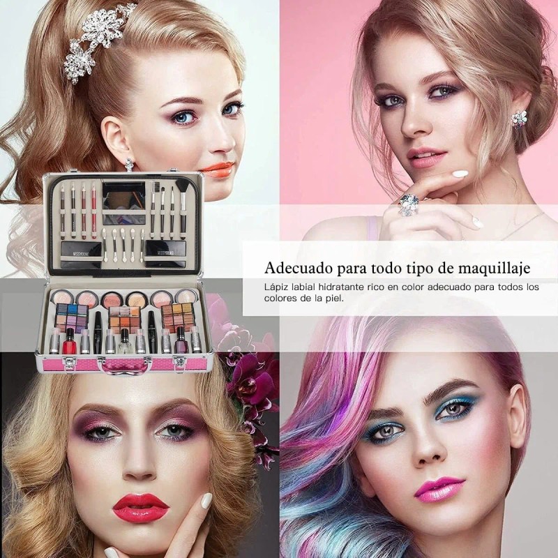 Kit De Maquillaje Profesional,sombras Ojos Paleta Para Mujer