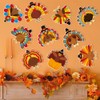 Turkey Cutouts, Thanksgiving Bulletin Board Decorations, Fall Bulletin Board Decorations,