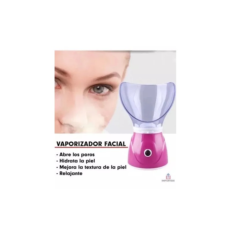 Muye Limpiador Facial Ultrasónico 3-1 + Vaporizador Sauna