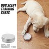iplusmile 30pcs Dog Scent Work Tins with Screw Lids, 2.5CM