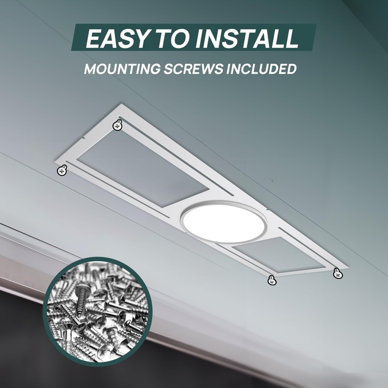 24 Pack New Construction Mounting Plate for 3/4/6 inch LED