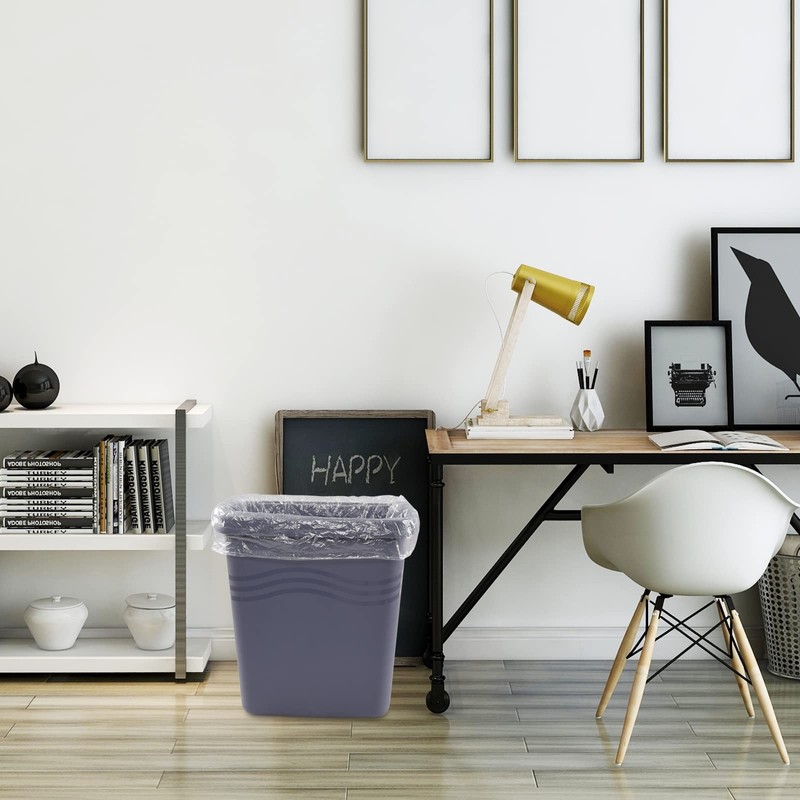 Lesbin 200 x 20L Clear Trash Bags Small Trash Bags