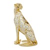 Deco 79 Polystone Leopard Sculpture, 7" x 9" x 16",