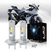 SHENKENUO 2X H7 LED Headlight Bulbs High/Low Beam For Suzuki