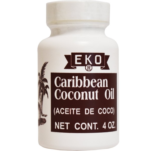 EKO Caribbean Coconut Oil - 4 oz by PROMEKO INC
