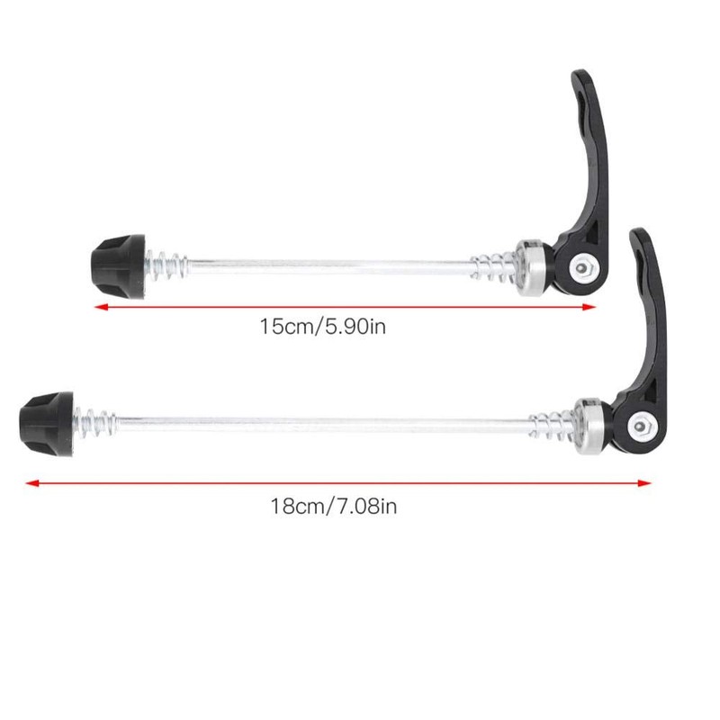 2pcs Bicycle Quick Release Quick Release Lever Front and Rear