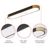 Tioolo Dimmable LED Ceiling Lights Modern Acrylic Linear LED Ceiling