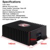 GoolRC 4-Channel Full-Range Amplifier, 80Wx4 Audio Modification Power Amplifier Digital