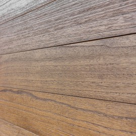 Brosisincorp Peel & Stick Wood Wall Panels - Real Paulownia Wood Shiplap Boards for Accent Walls, DIY Easy to Install - (5" Wide - 10Pcs 12.4 Sq Ft/Box, Autumn Tan)