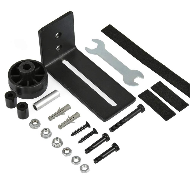 TIMESETL Sliding Door Floor Guide 8-in-1 Adjustable Floor Roller Guide,