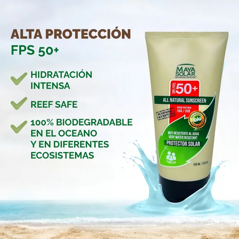 Protector Solar Maya Solar Biodegradable 150ml