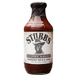 Stubb's Sticky Sweet Bar-B-Q Sauce 18 oz (Pack of 3)