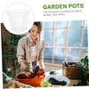BESPORTBLE 10pcs Orchid Pots Drainage Holes Flower for and Cactus