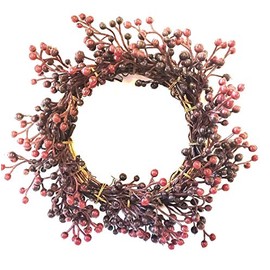 The Country House Collection Granny's Berry Candle Ring - 2.75" Inner 5.5" Outer Diameter