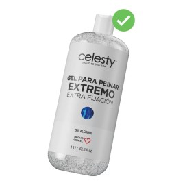 Celesty Gel Fijador Extremo Extra Fijación 1lt Celesty®