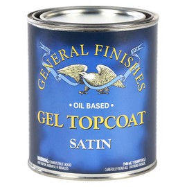 General Finishes Oil Based Gel Topcoat, 1 Gallon, Satin