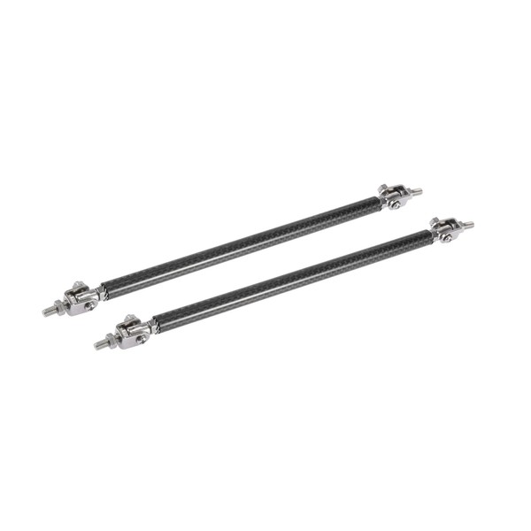 Motoforti 2pcs 11"-13" Car Adjustable Front Bumper Lip Splitter Strut