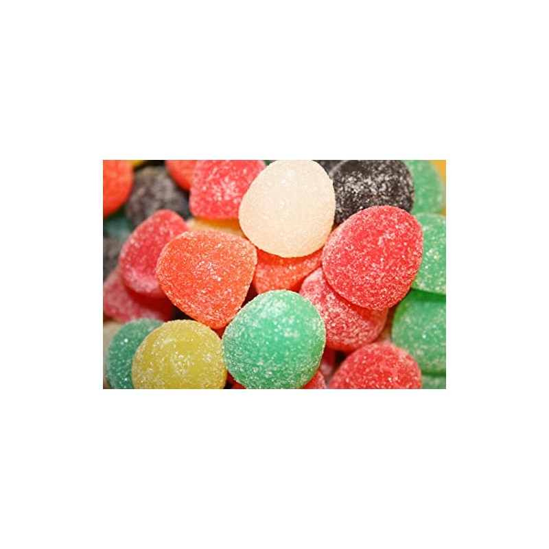 Bayside Candy Assorted Giant Gum Drops | Large Gumdrops Jelly