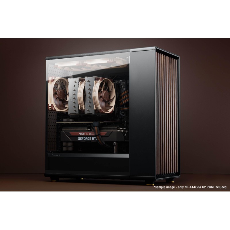 Noctua NF-A14x25r G2 PWM, Ventilador de Marco Circular y 140