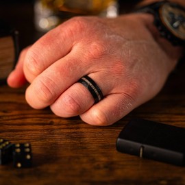 Manly Bands The Forester Band Rings for Men