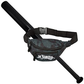 Sports Set Sports Equipment Baseball Bat with Bag for Baseball Black Aluminium 65 cm Long