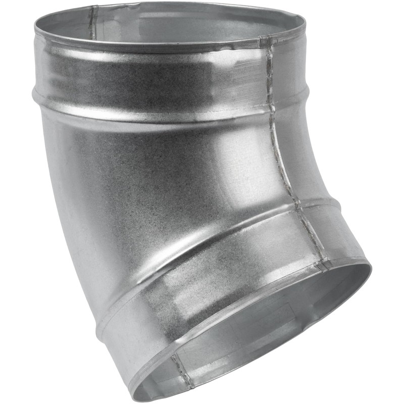 ECOPRO VENT 6" Inch 45˚ Degree Galvanized Steel Duct Elbow
