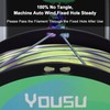 YOUSU 3D Printer Filament, Tricolor PLA Filament 1.75mm Silk Rainbow