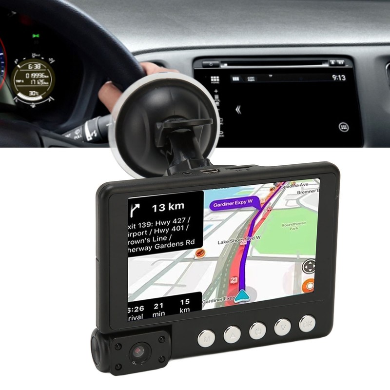Dash Camera Front Inside Rear Remote WiFi Monitoring GPS Track