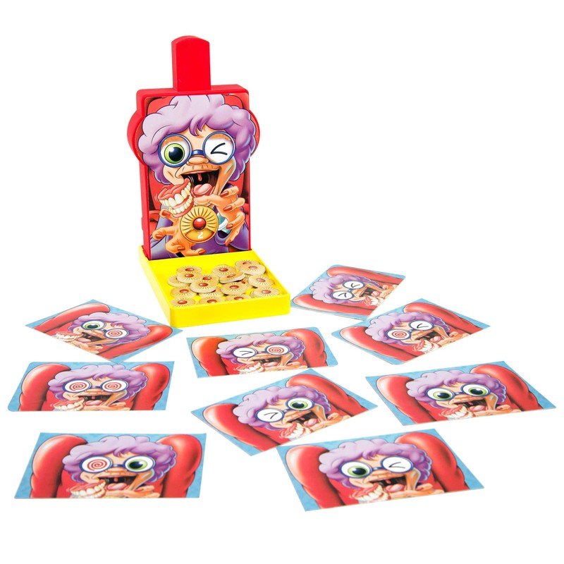 TOMY Games T73114 Greedy Granny – in a Spin