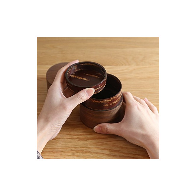 Obi Tea Caddy (Flat) Walnut 39212