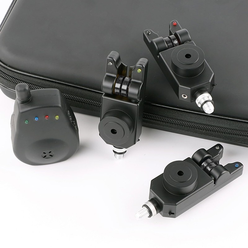 Steinn Waterproof Wireless Bite Alarm 3+1 Set for Carp Fishing