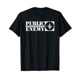 Public Enemy Long Logo T-Shirt