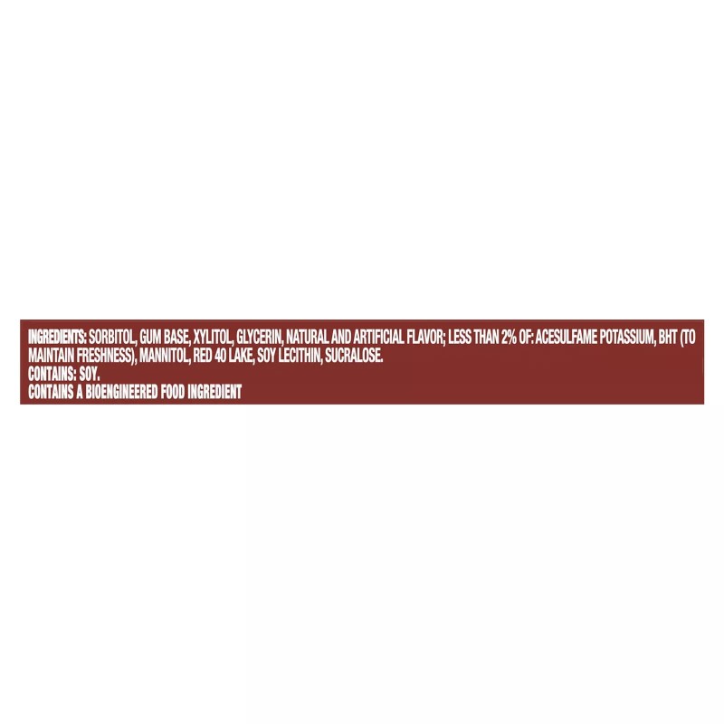 Trident Cinnamon Sugar Free Gum, 12 Packs of 14 Pieces