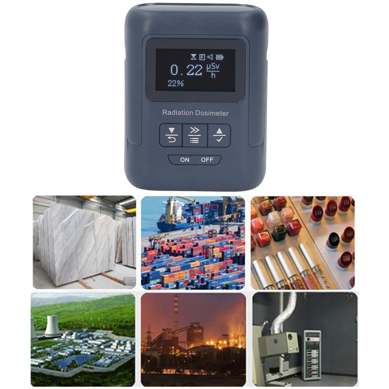 Radiation Detector Nuclear Monitor Dosimeter Geiger Counter Alpha Beta Gamma