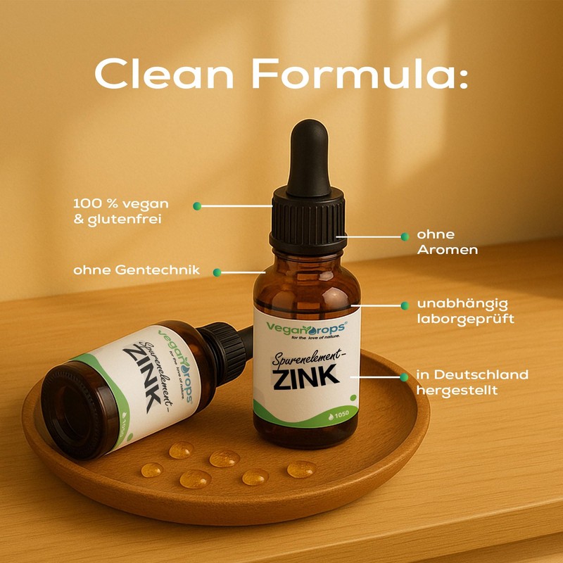 Vegan Drops - Zinc Drops - Premium: Zinc Sulphate -
