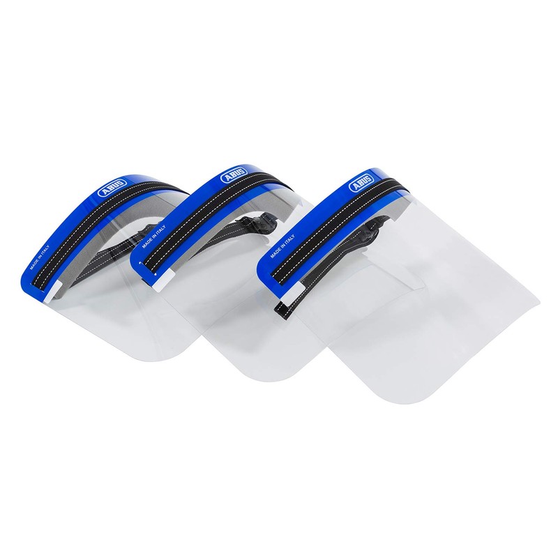 Abus Face Guard, Face Shield with Wide Visor, Against Dust