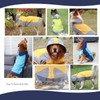 PETCUTE Dog Raincoat, Waterproof Dog Coat with Hood and Reflective