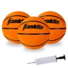 Franklin Sports 3 Mini Basketballs with Pump - 5 Inch