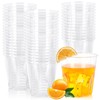 GHVACZS Pack of 50 Plastic Cups, 220 ml Plastic Cups,