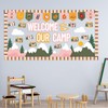Camping Bulletin Board Set Woodland Classroom Decor Welcome to Our