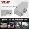 Aluminium Front Engine Coolant Expansion Reservoir Tank Compatible with Wrangler