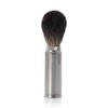 Silver Tube Golddachs 100% Badger Hair Travel Shaving Brush, Pack