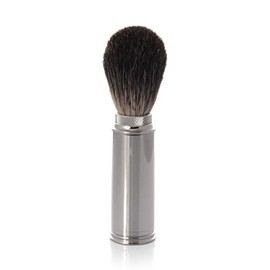 Silver Tube Golddachs 100% Badger Hair Travel Shaving Brush, Pack of 1