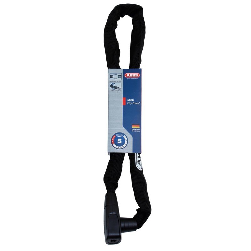 ABUS CityChain 6800 Bicycle Lock Made of Hardened Steel with