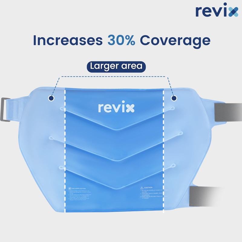 REVIX Extra Large Cold Pack for Hip Replacement, Reusable Ice