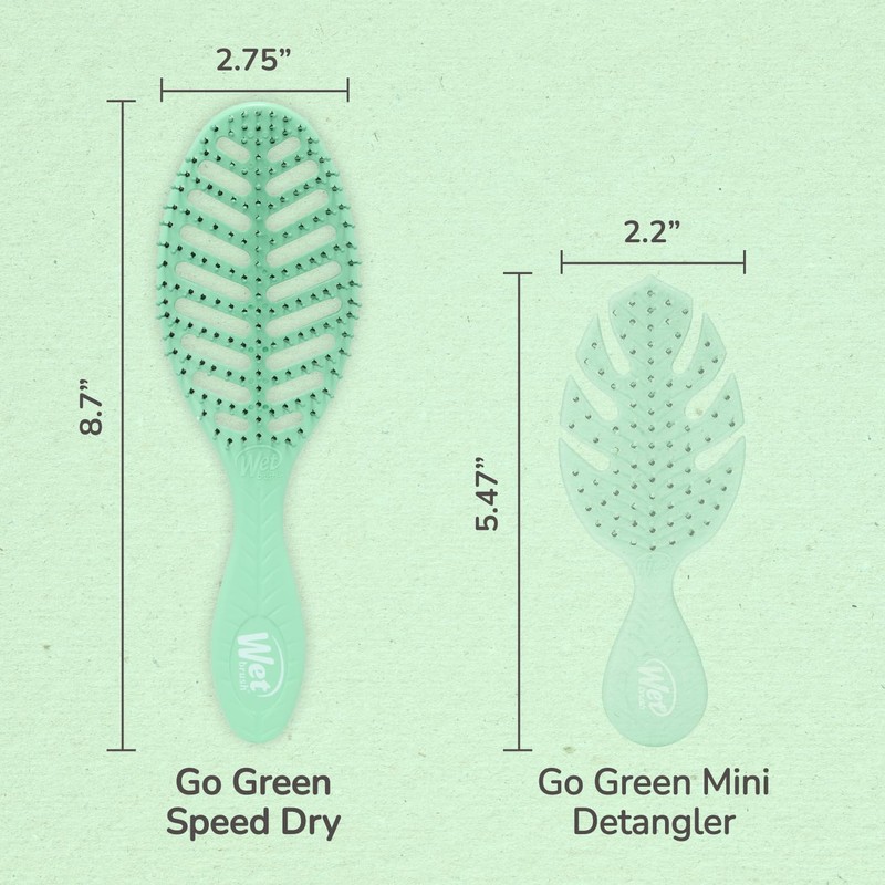 Wet Brush Go Green Speed Dry - Green