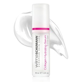 WILMA SCHUMANN Suero hidratante de colágeno, nutre la piel y reduce las líneas finas y arrugas, suero facial para todo tipo de piel, suero facial hidratante, 1 onza/1.0 fl oz, cuidado de la piel de